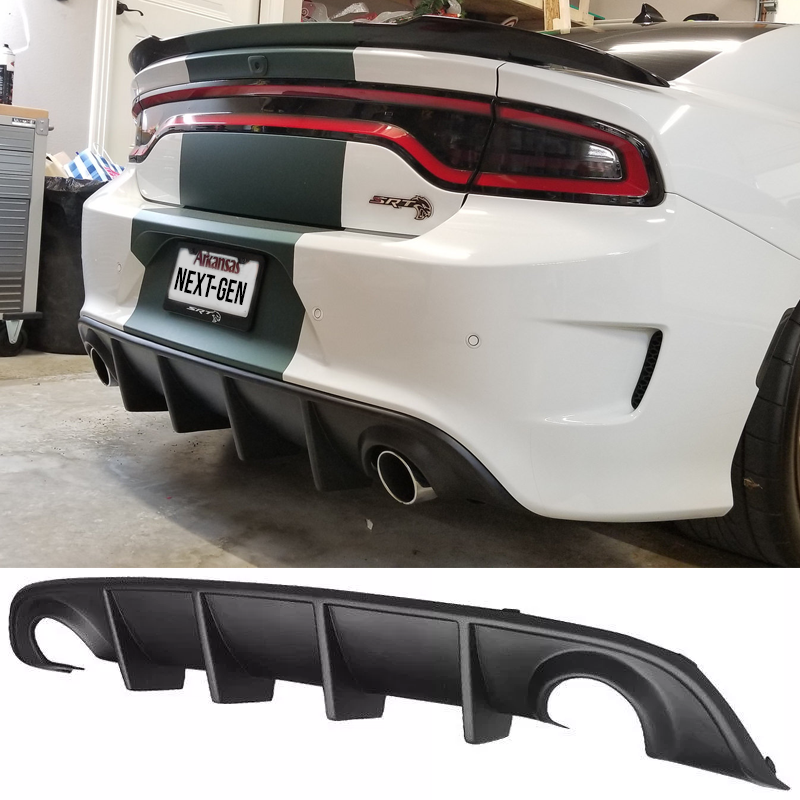 Rear Fin Diffuser Dodge Charger Sxt Rt Gt Next Gen Speed