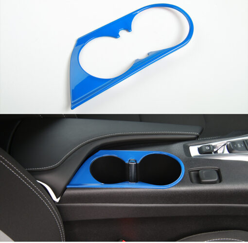 blue cup holders 2016-18 chevy camaro