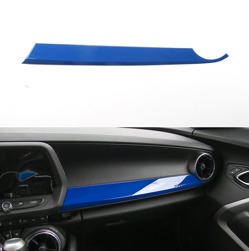 2016 - 24 Camaro Colored Co-Pilot Dashboard Cover (4 Colors)