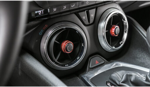 red interior knobs 16-19 camaro