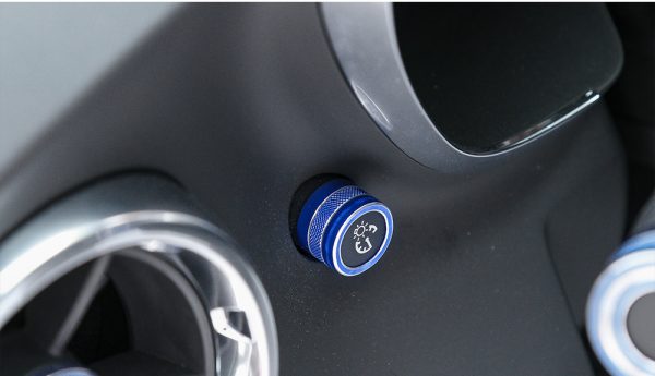 blue interior knobs 16-19 camaro