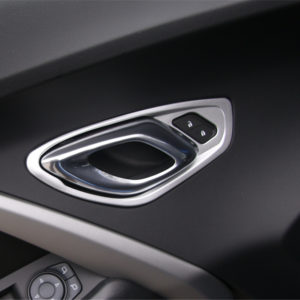 silver door handle trim 2016-19 camaro lt/rs/ss/zl1