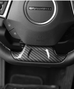 carbon fiber steering wheel panel 2016-18 chevy camaro