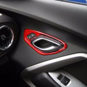 red door handle trim 2016-19 camaro lt/rs/ss/zl1
