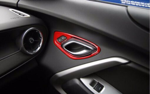 red door handle trim 2016-19 camaro lt/rs/ss/zl1