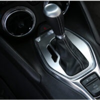silver shifter panel 2016-18 chevy camaro