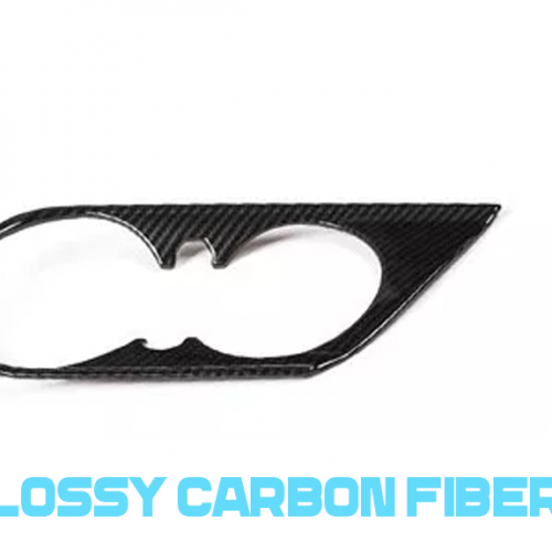 Second image of 2016 - 24 Camaro Carbon Fiber Cup Holder Trim Cover