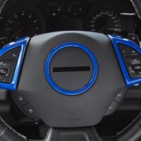 blue steering wheel trim 2016-18 chevy camaro