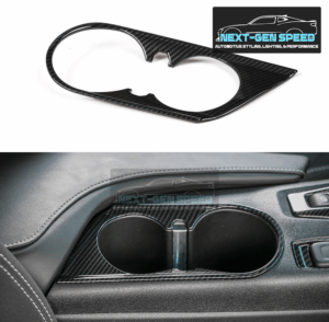 2016 - 24 Camaro Carbon Fiber Cup Holder Trim Cover