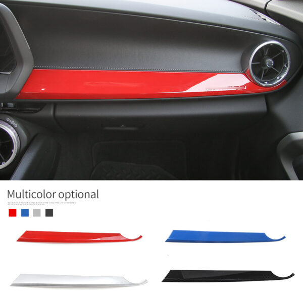 2016 - 24 Camaro Colored Co-Pilot Dashboard Cover (4 Colors)