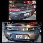 2016-18 Camaro Smoked Sequential Tail Lights - Amber Signal
