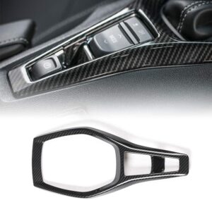 2016 - 24 Camaro Carbon Fiber Look Shifter Gearbox Trim Cover