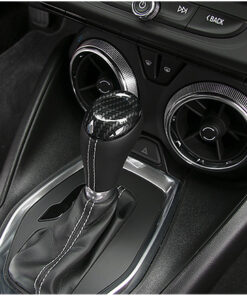 2016 - 24 Camaro Carbon Fiber/Colored Shifter Cap Cover (4 Colors)