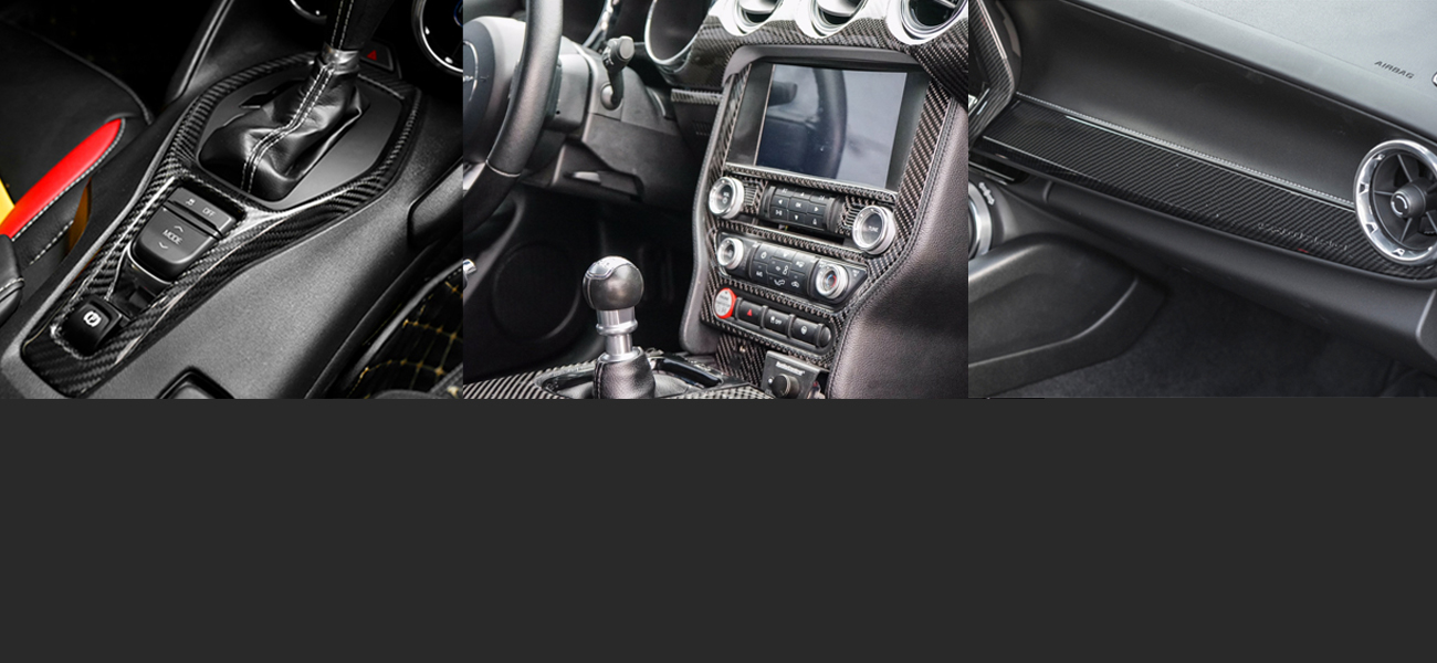 Carbon Fiber Interior Parts Available!