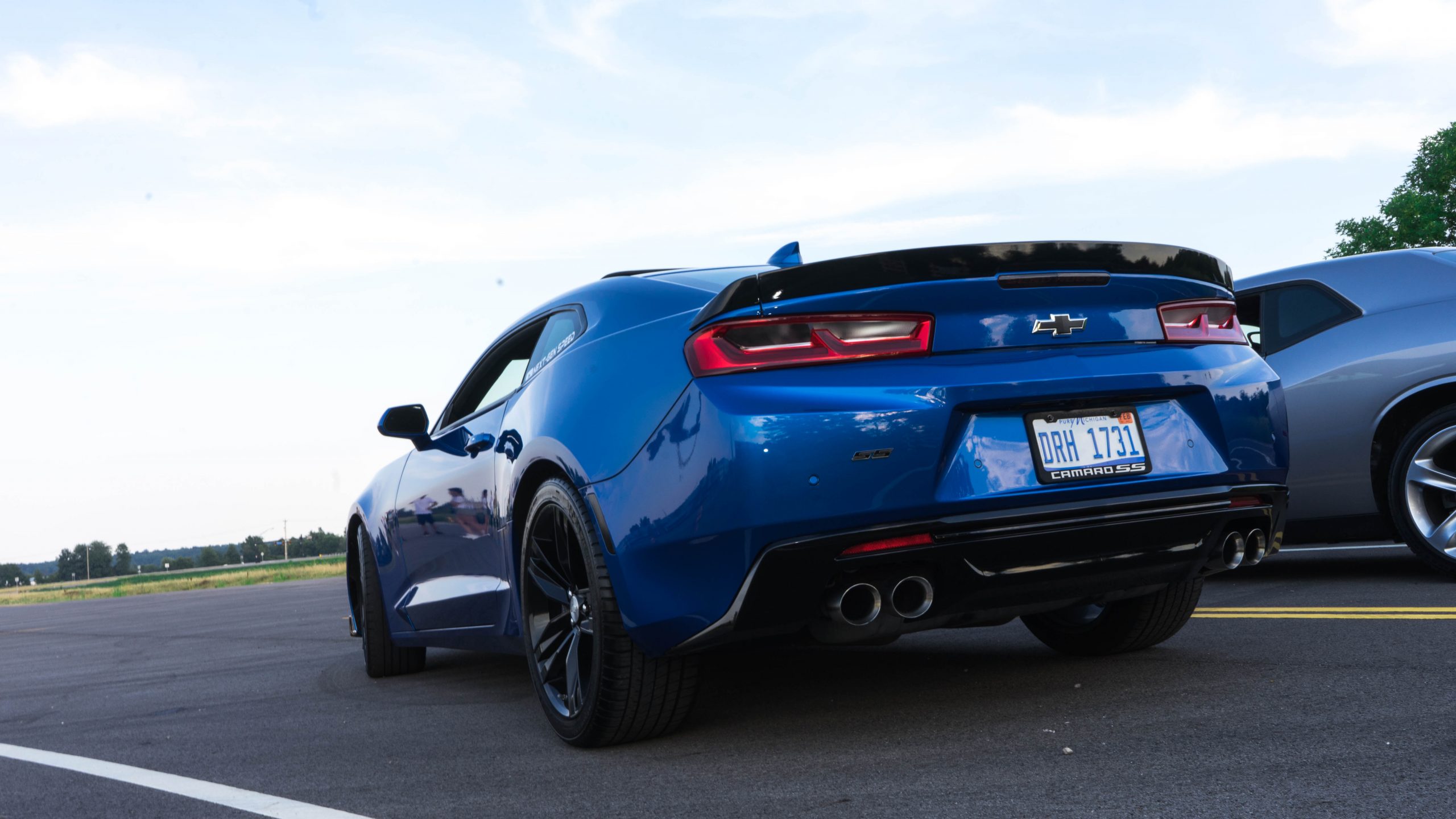 thumbnail interactive-video image 1 of Hyper Wings Gloss Black Blade Spoiler For 2016-2024 Chevy Camaro RS SS ZL1 - Factory Style - CH5-20BK 1 of 3