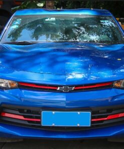 2016 - 18 Camaro LT/RS Colored Front Grille Trim Inserts ABS | Red/Blue/Chrome