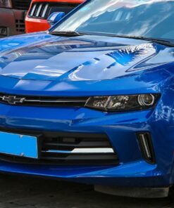 2016 - 18 Camaro LT/RS Colored Front Grille Trim Inserts ABS | Red/Blue/Chrome