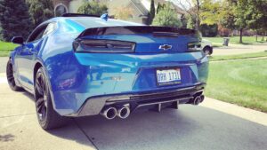 2016 - 24 Camaro Gloss/Matte Quad Tip Diffuser