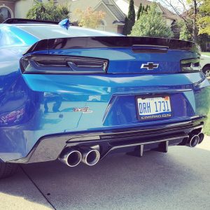 Gloss/Matte Quad Tip Diffuser | 2016 - 2023 Chevy Camaro