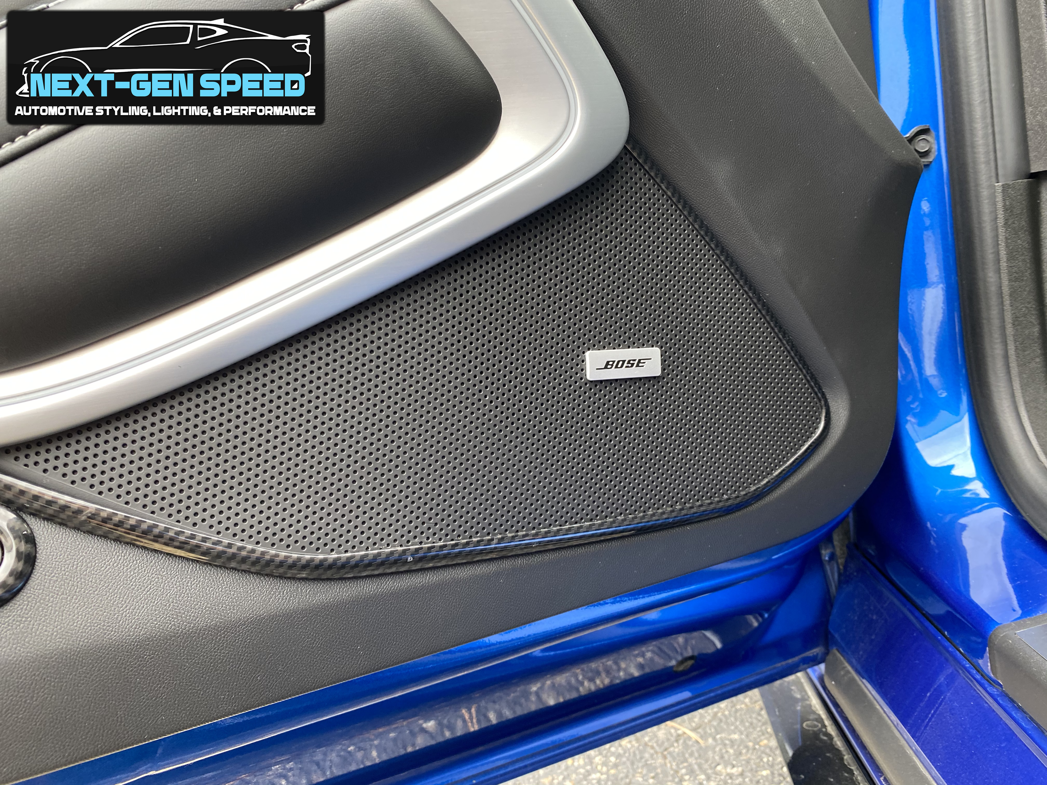 Custom Colored Speaker Door Trim for 2016-2018 Camaro