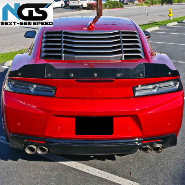 Second image of 2016 - 24 Camaro Rear Window Louvers