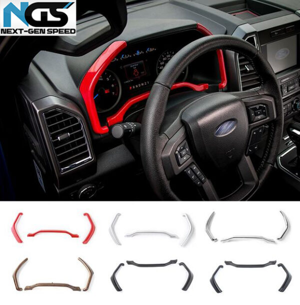 2016 - 24 Ford F-150 Dash Instrumental Panel Trim (5 Finishes)
