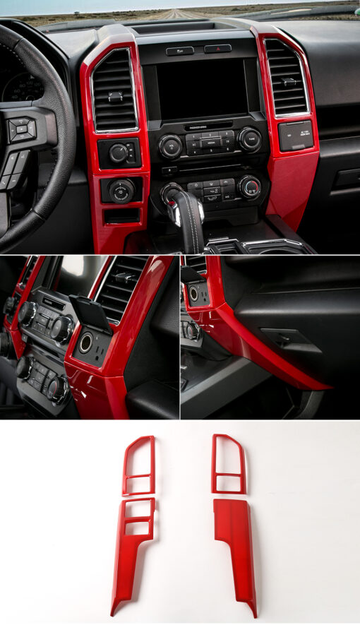16-18 f-150 interior colored knob covers