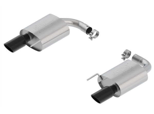 2015 - 17 Mustang GT ATAK Axle-Back Exhaust System (11895BC)