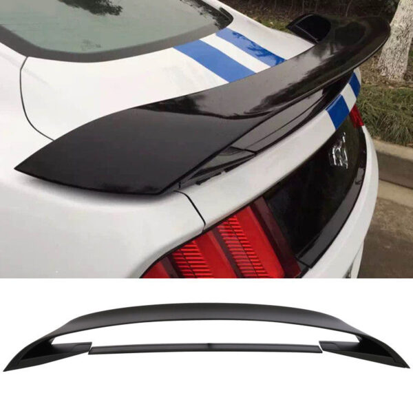 Second image of 2015 - 23 Mustang GT350R Style Ducktail Rear Spoiler