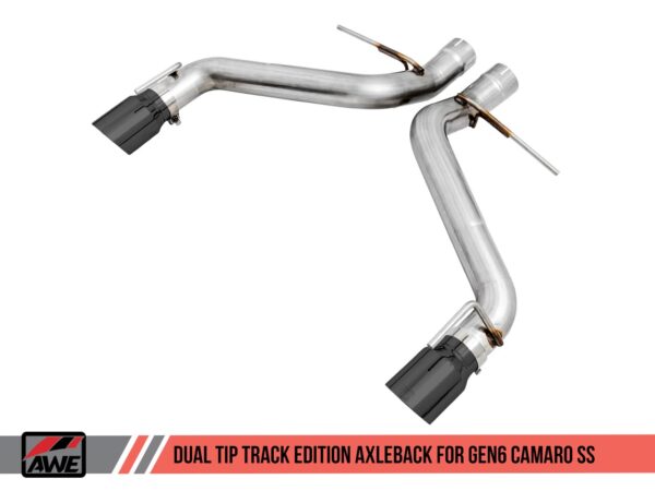 2016 - 24 6th Gen Camaro SS/ZL1 Track Axle-Back Exhaust - Dual Exhaust | AWE Tuning