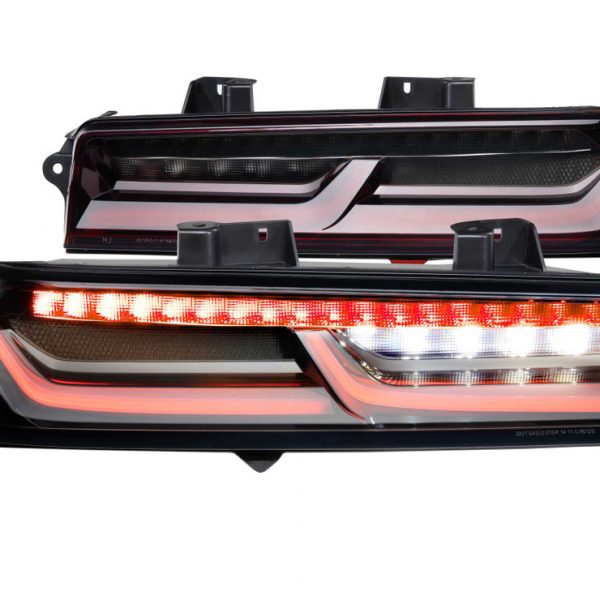 Second image of 2014 - 15 Camaro Morimoto Smoked Sequential Tail Lights