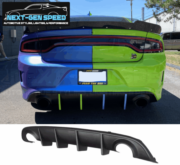 2015 - 24 Dodge Charger SRT Slimbody Rear Diffuser