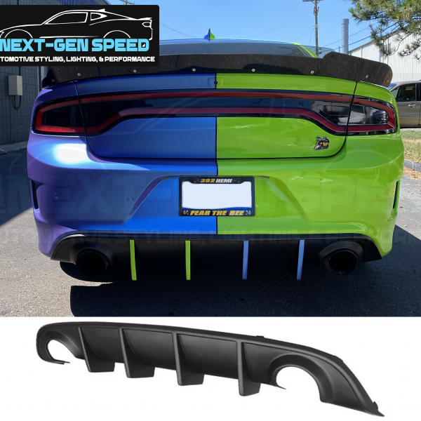 2015 - 24 Dodge Charger SRT Slimbody Rear Diffuser