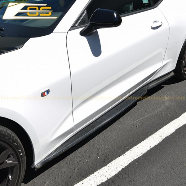 Second image of 2016 - 24 Camaro T6 Performance Side Skirts | LT / LS / SS