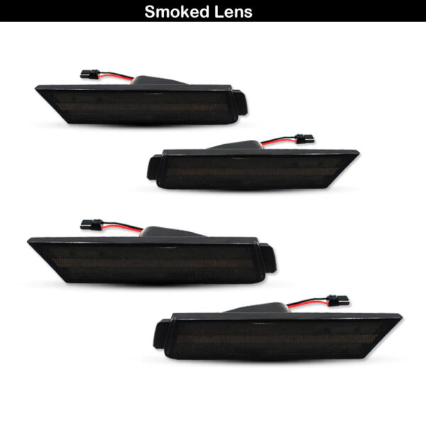 Second image of 2010 - 2015 5th Gen Camaro Smoked LED Side Marker Lights