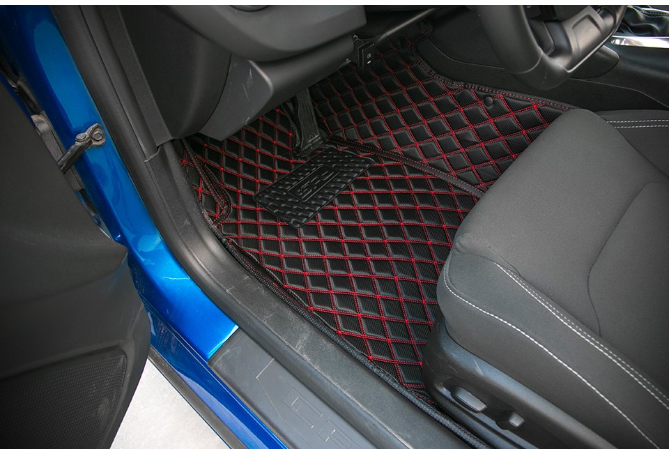 Diamond Stitched Car Floor Mat