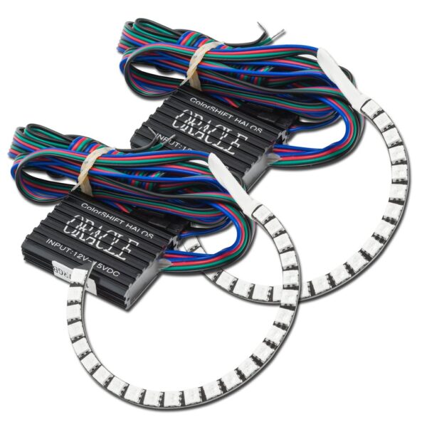 Second image of 2016 - 24 Chevy Camaro Oracle LED Color-Shift Projector Halo Kit