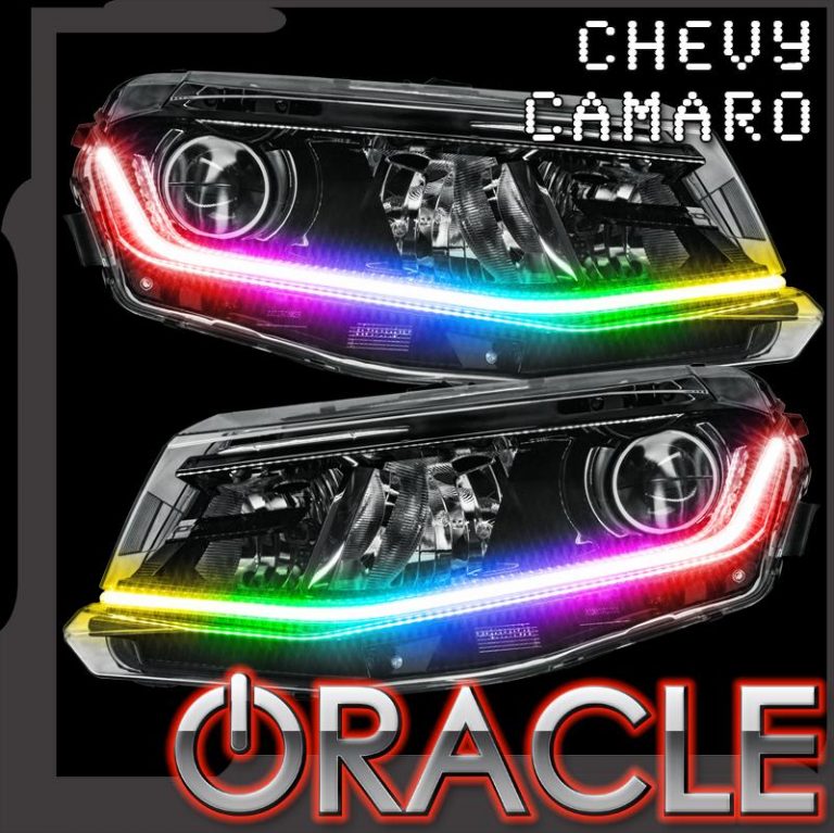2016 - 24 Chevy Camaro Color-Shift Surface Mounted Headlight DRL Boards
