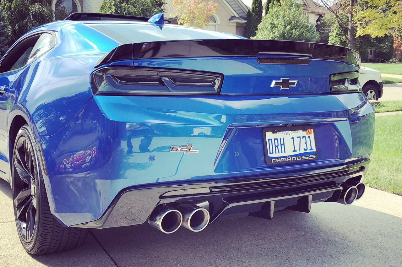 2016 2020 Chevy Camaro Diffusers Matte Gloss Or Carbon Quad Tip