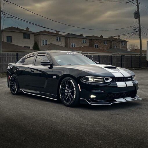 Gloss Black SRT Splitter Lip | 2015 - 2023 Dodge Charger - Next-Gen Speed