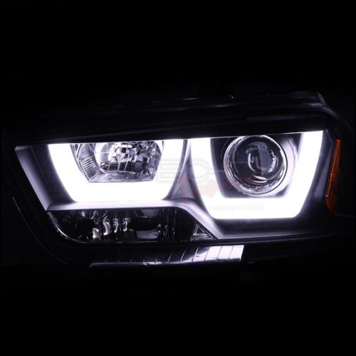 Second image of 2011 - 14 Dodge Charger SPEC-D Smoked LED Sequential Headlights
