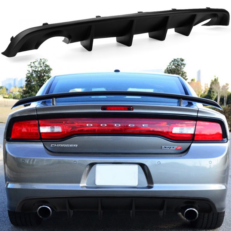 2012 - 14 Charger SRT8 V2 Style Single Tip Diffuser
