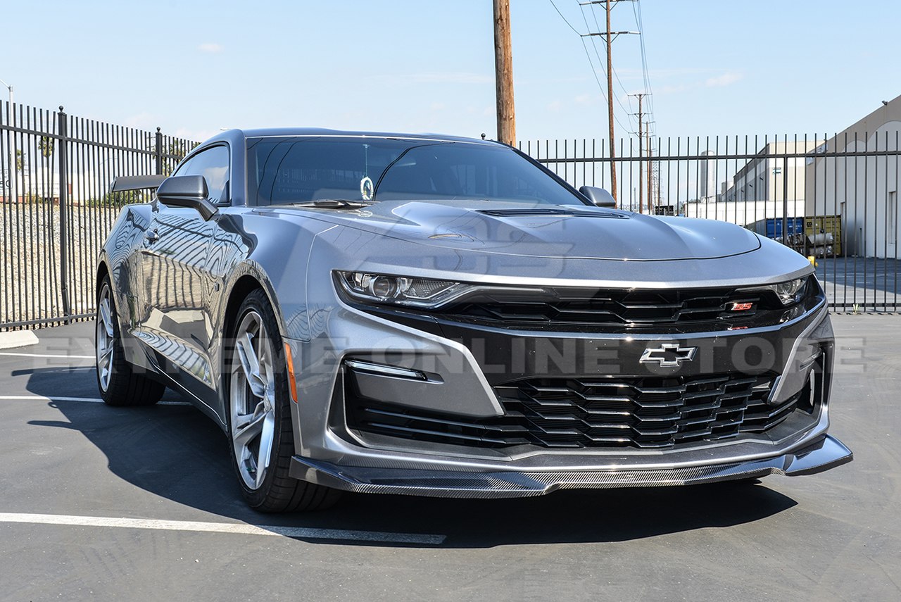 2019 - 24 6th Gen Camaro SS Camaro ZL1 Style Front Splitter - Next-Gen ...