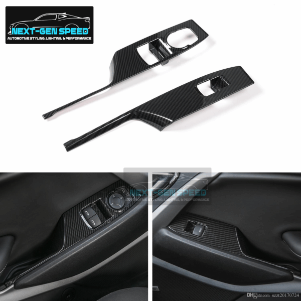 2016 - 24 Camaro Carbon Fiber Window Switch Panels