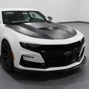 Hydro-Dipped Carbon Fiber 2019 1LE Front Splitter | 2016 - 2022 Chevy Camaro LT/RS/SS/LT1