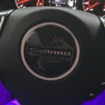 2016-2023 Camaro Carbon Fiber Center Steering Wheel Cover | Next-Gen Carbon