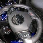 2016-24 Camaro Carbon Fiber Lower Steering Wheel Panel Cover (With Hole / Without Hole) | Next-Gen Carbon