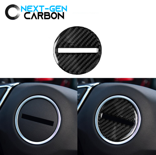 2016 - 23 Camaro Carbon Fiber Center Steering Wheel Cover