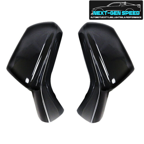 2011 - 2024 Dodge Charger Gloss Black Mirror Covers