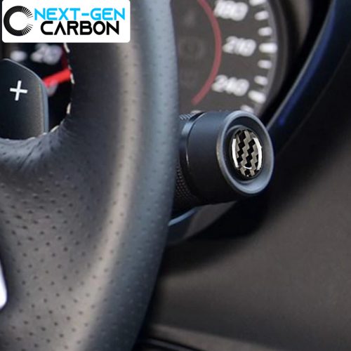 Second image of 2016 - 24 6th Gen Camaro Carbon Fiber Wiper/Signal Switch Covers | Next-Gen Carbon